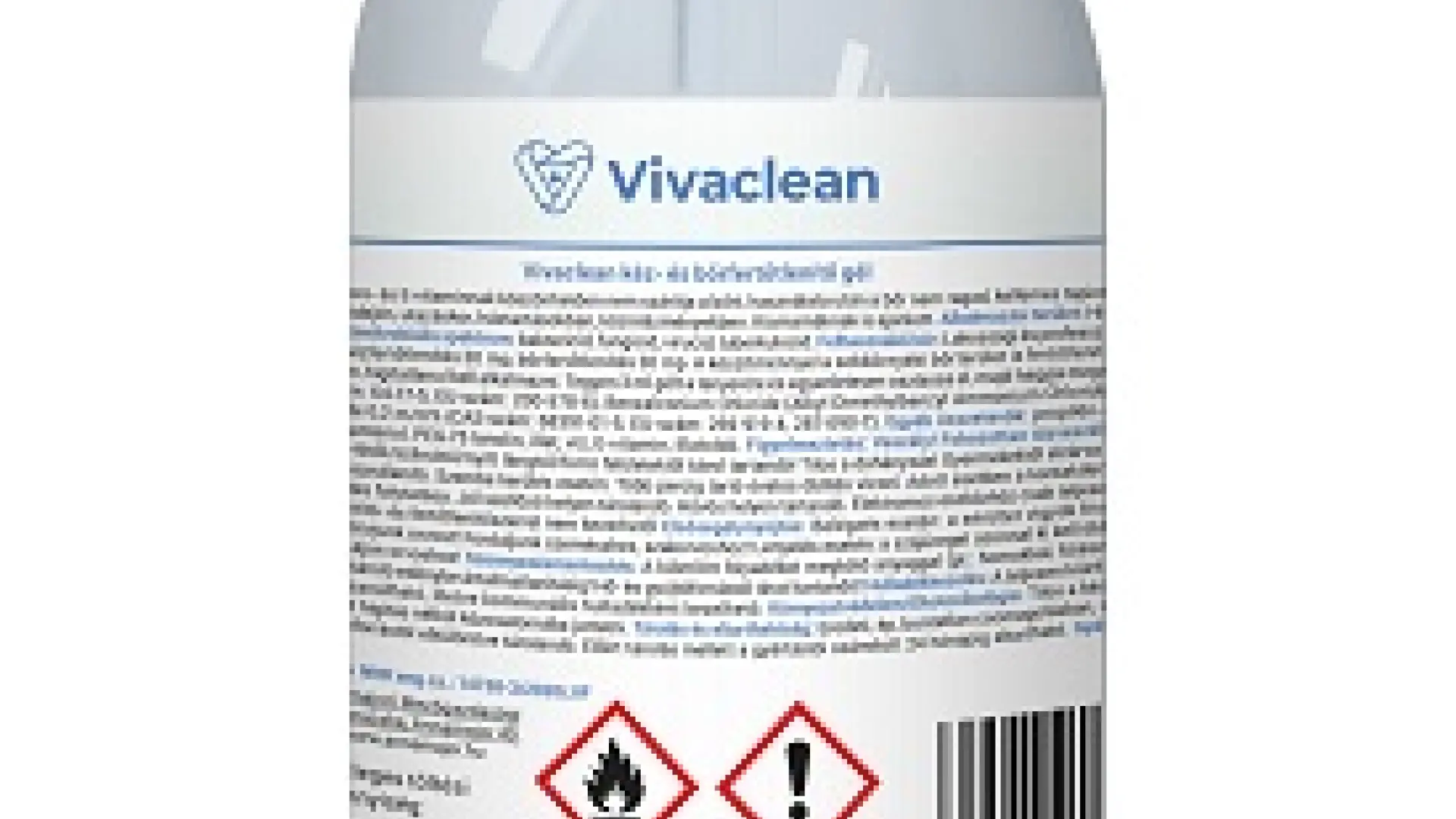 Vivaclean kéz- és bőrfertőtlenítő gél 500 ml